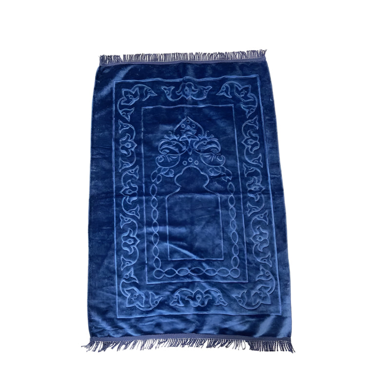 Very Soft &amp; Thin Prayer Mat - Blue