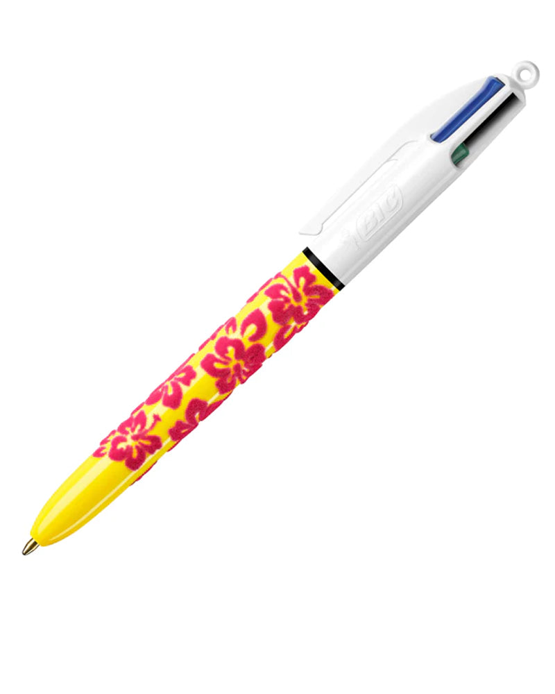 Bic 4 Colours Velvet Pen - Yellow