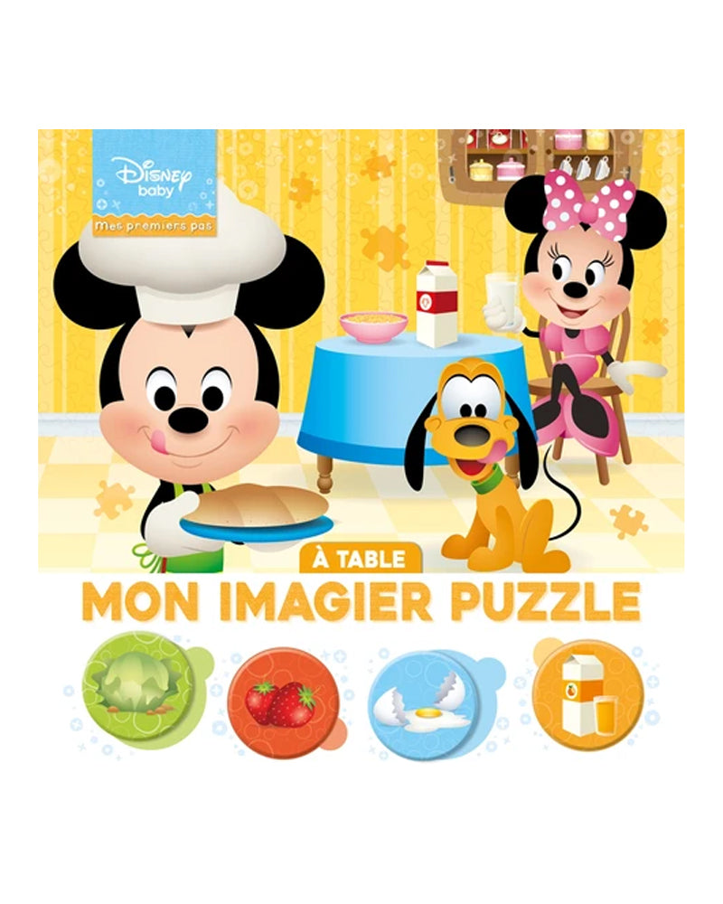 Puzzle Disney Baby Mon Imagier - En la mesa