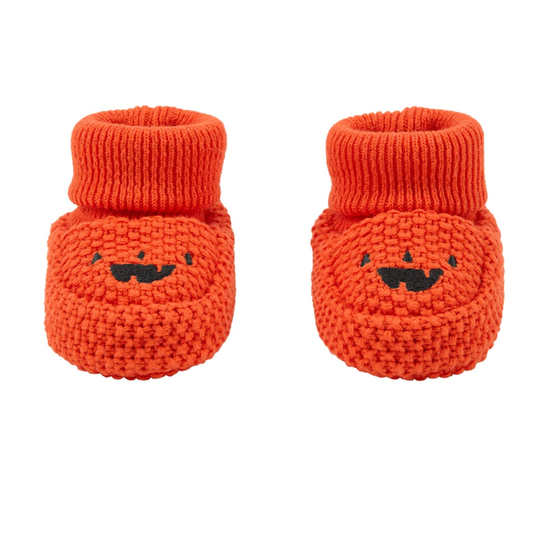 Carter's Baby Halloween Crochet Booties - Orange