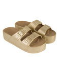 Sandalias perfumadas metálicas Cockatoo - Dorado