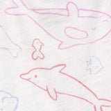 Ensemble de 3 Pièces Carter's - Baleine Violet & Blanc