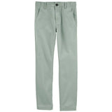 Pantalon Chino Extensible OshKosh - Vert