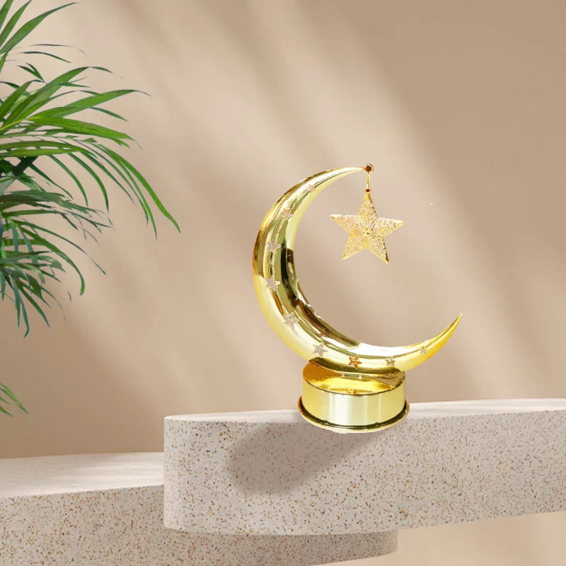Lampe Décorative LED avec Son – Lune & Etoile