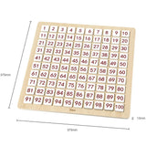 Viga Toys Tableau d'Apprentissage Math & Alphabet 3A+