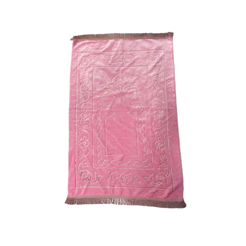 Very Soft &amp; Thin Prayer Mat - Pink