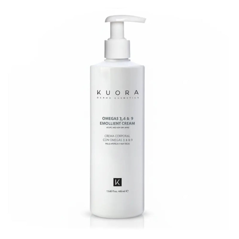 Kuora Crème Emollient Omega 3 6 9 - 400ml