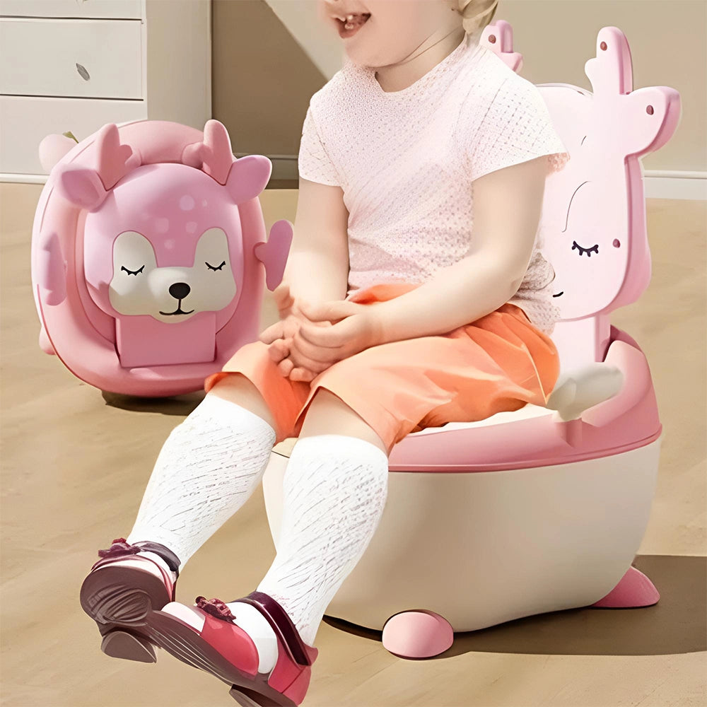 Pot d’Apprentissage - Siège de Toilette - Bambi Rose