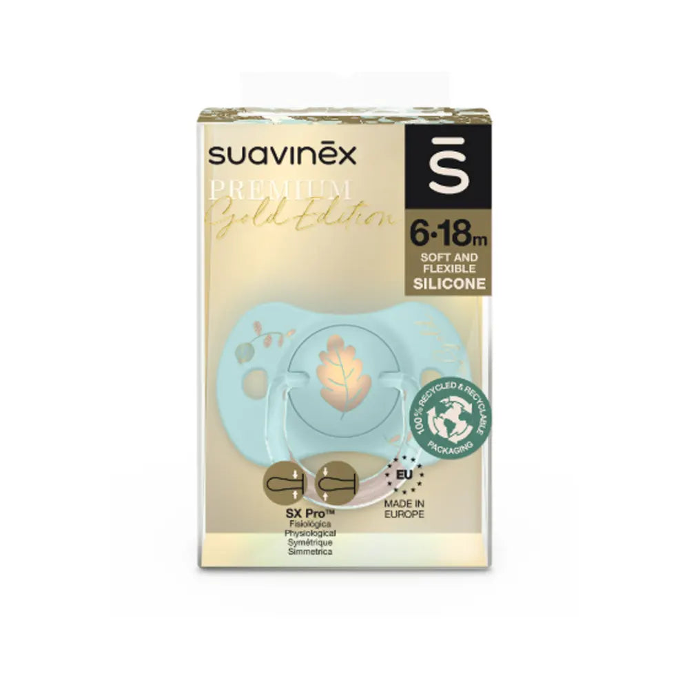 Suavinex Chupete Premium Silicona SX Pro Azul - 6-18M