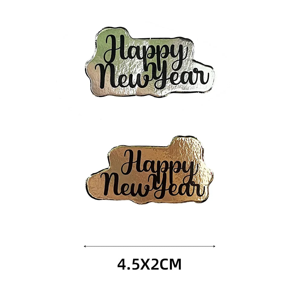 Confettis Happy New Year 4 cm - vue 4