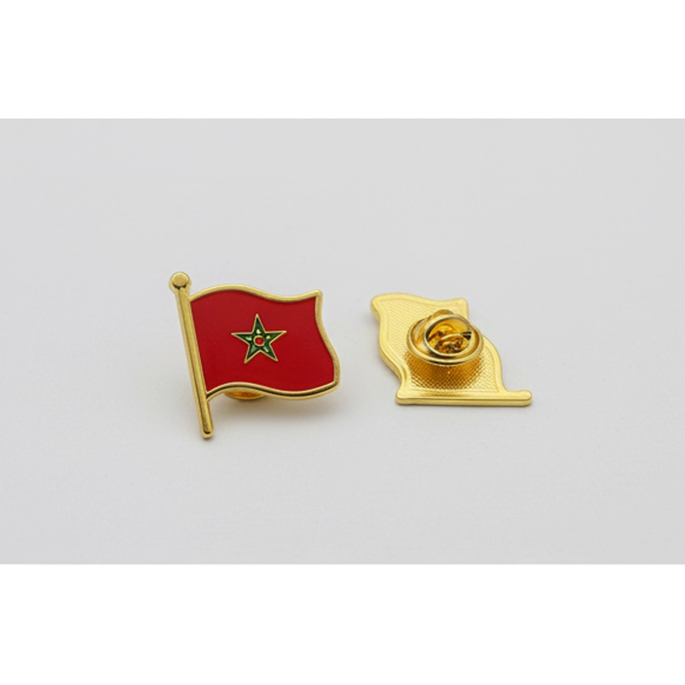 دبوس علم المغرب – 2.5 × 2 سم