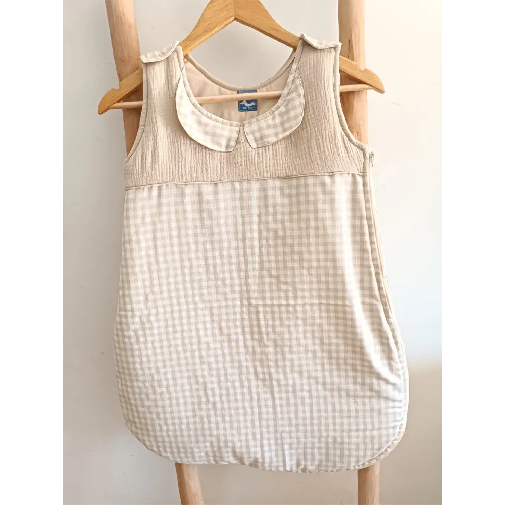 Baby Bulle Gigoteuse Pour Bébé - Vichy Beige – TOG 3