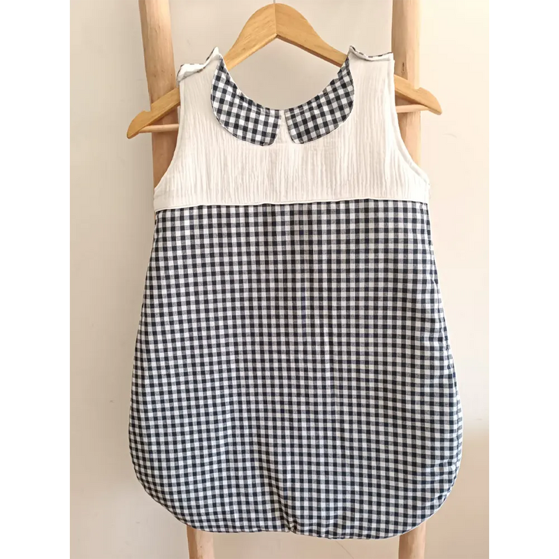 Baby Bulle Gigoteuse Pour Bébé - Vichy Bleu – TOG 3