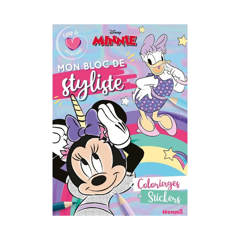 Mi Bloc de Estilista Minnie – Creaciones para Personalizar