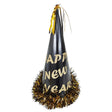 Chapeau de fête Happy New Year 30 cm