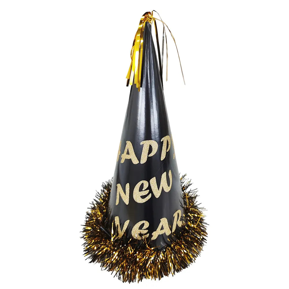 Chapeau de fête Happy New Year 30 cm