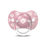 Suavinex Sucette Premium Silicone SX Pro Rose & Fleurs - 18M+