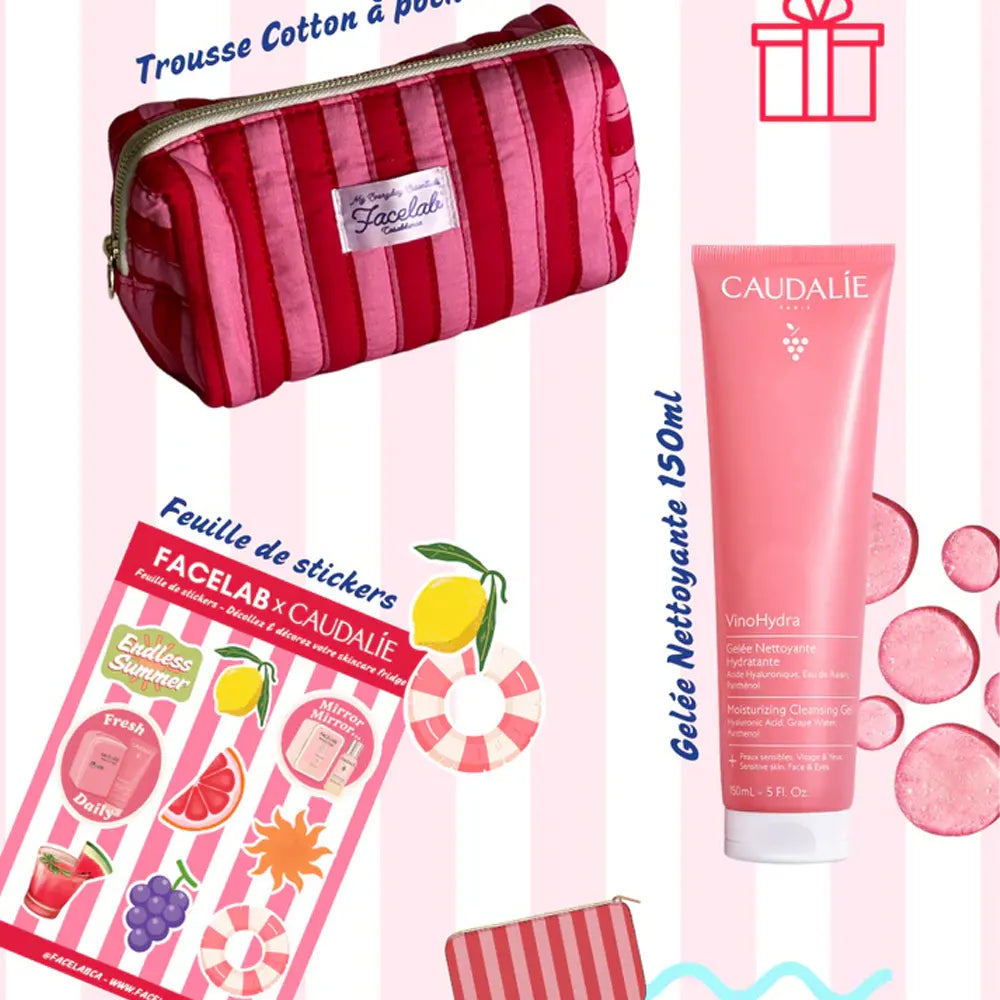 Facelab x Caudalie Skincare Fridge Blanc + Cadeaux!