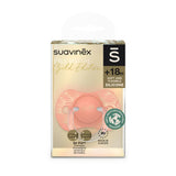 Suavinex Chupete Premium Silicona SX Pro naranja y dorado - 18M+