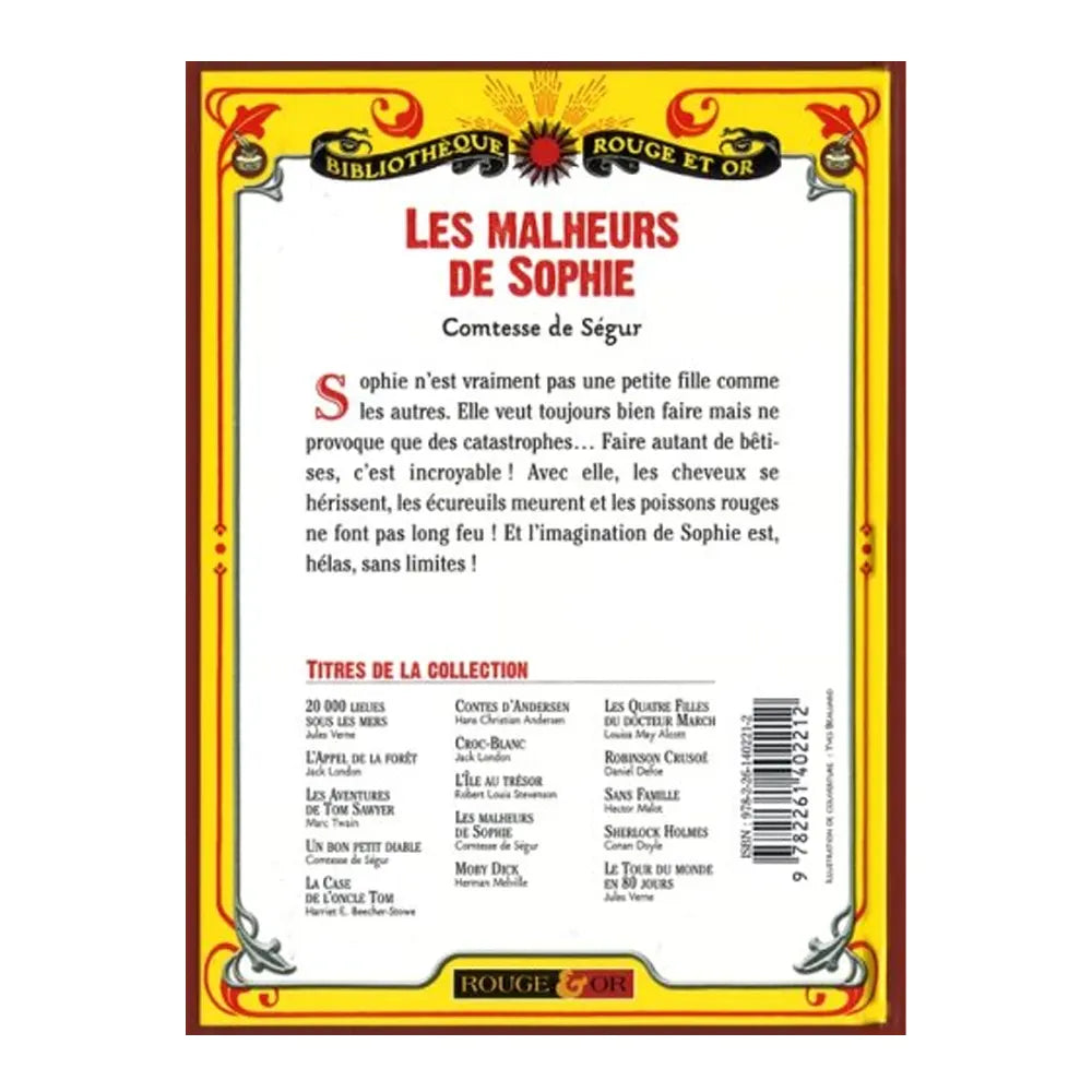 Les Malheurs de Sophie – Sophie de Ségur