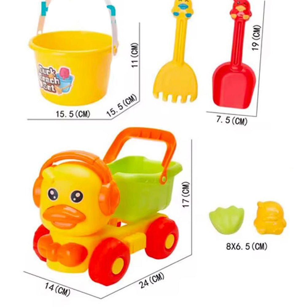 Camion et Seau de Plage Complet pour Enfant