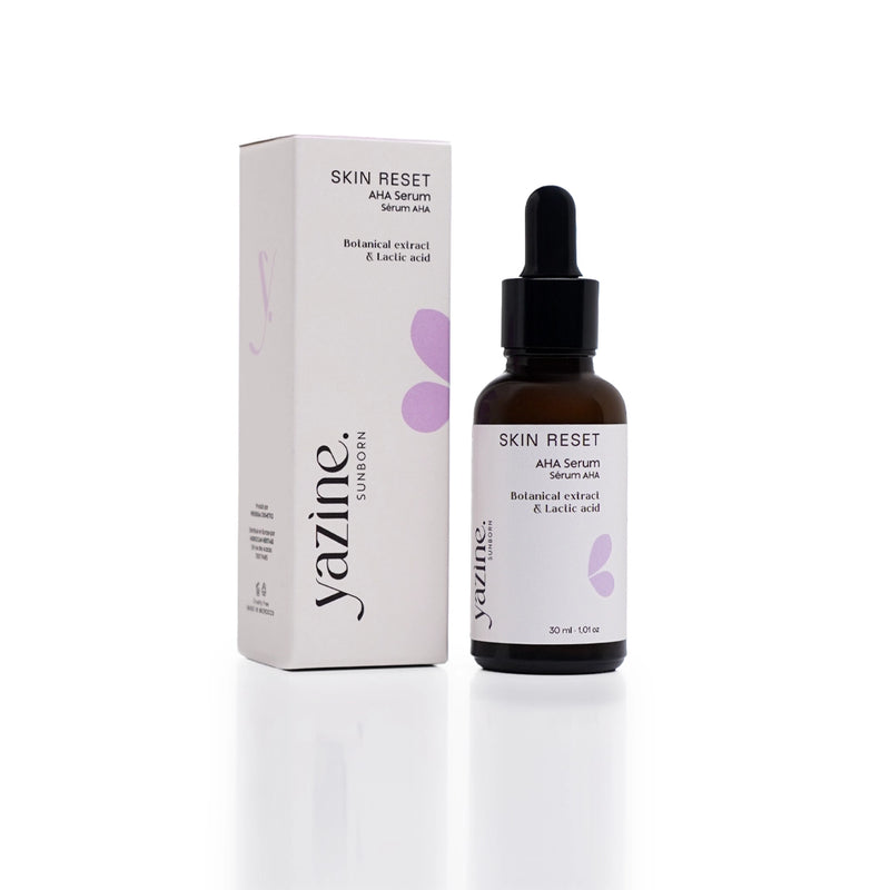 Suero exfoliante de ácido láctico Yazine AHA - 30 ml