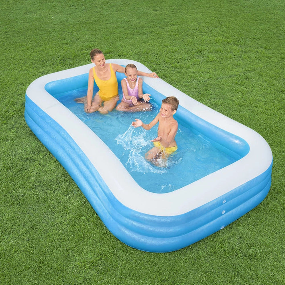 Bestway Piscine Familiale Rectangulaire 305x183x56 cm 6A+