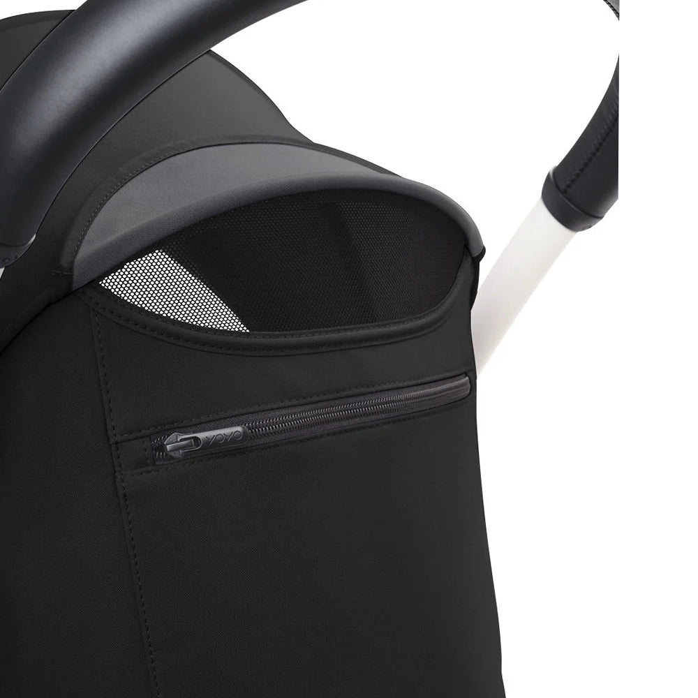 Poussette Stokke® YOYO³ Cadre Noir 6M+ - Noir