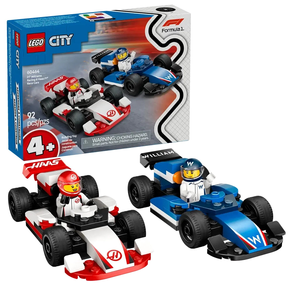 Lego 2 Véhicule F1 Williams Haas F One 4A+
