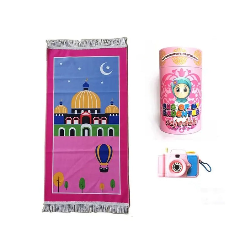 Prayer Rug for Girls - Pink (Random Model)
