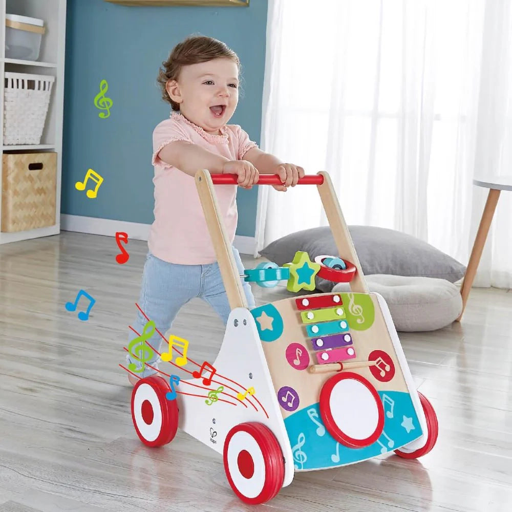 Hape Chariot Pousseur Musical Éducatif 10M+