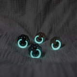 BIBS Juego de 2 piruletas redondas Bohemian Night – Salvia/Nube – GLOW