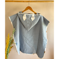 Baby Bulle Ponchos de Bain Double - Bleu