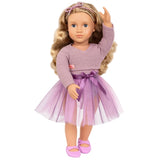 Our Generation Poupée avec Tutu de Ballet Violet 46cm 3A+ - Savannah