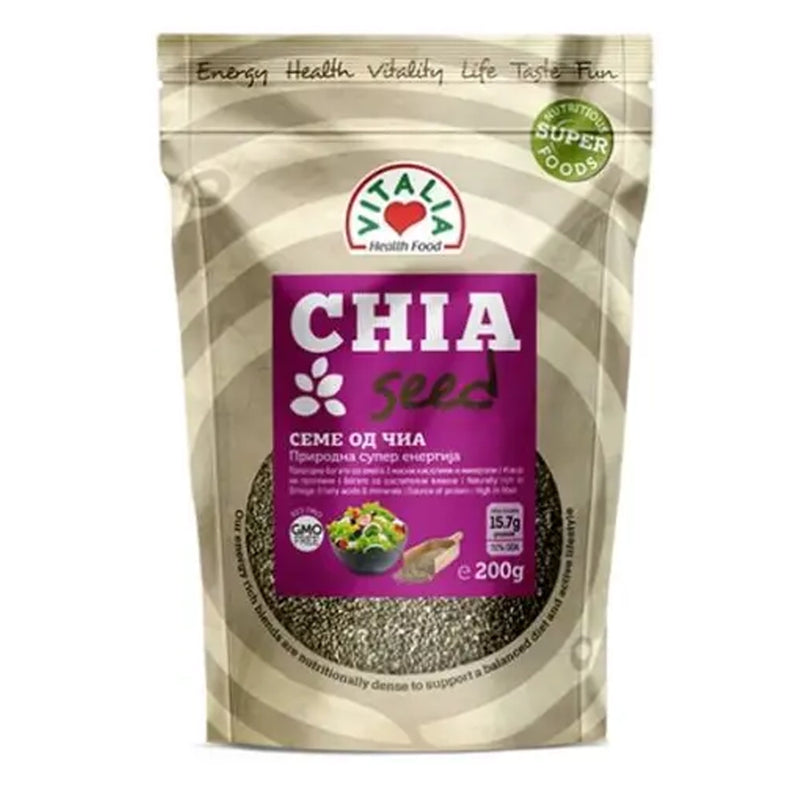 Vitalia Health Food Graines de Chia - 200g