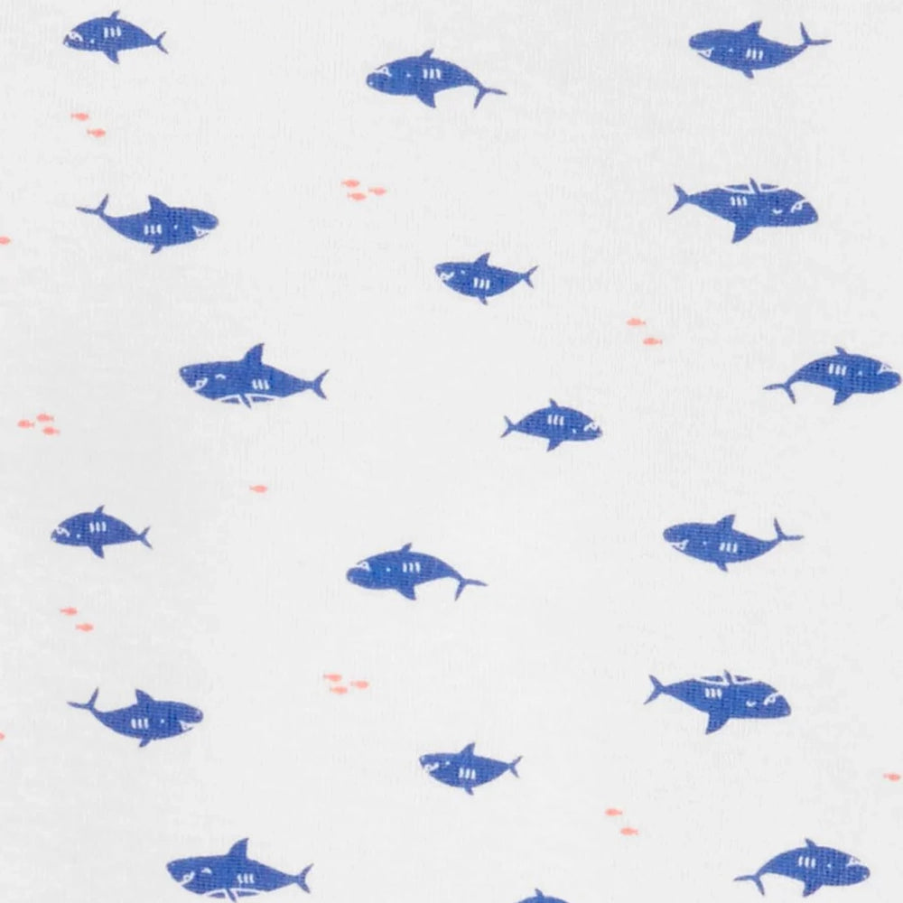 Ensemble 3 Pièces Bébé Carter's - Requin Bleu