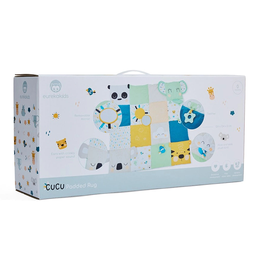 Eurekakids Tapis Matelassé Cucu XXL 0M+
