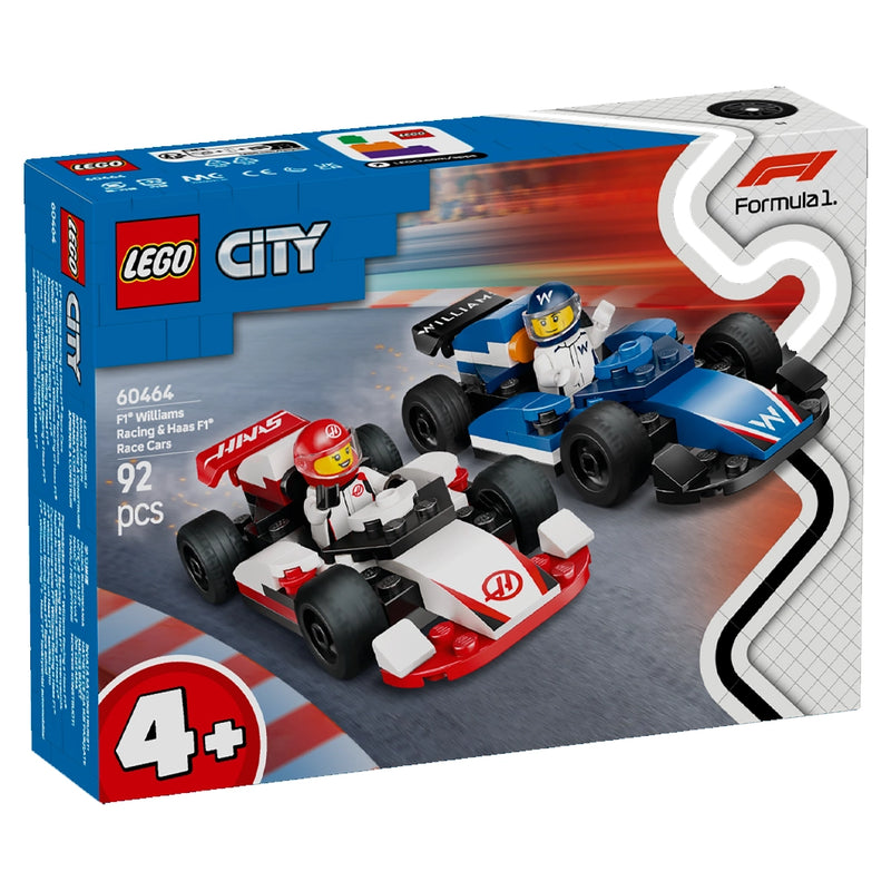 Lego 2 Véhicule F1 Williams Haas F One 4A+