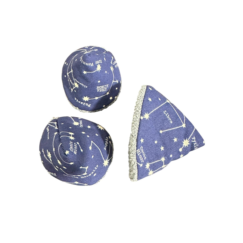 Bambidou Lot de 3 Tipi Pipi Constellation - Bleu