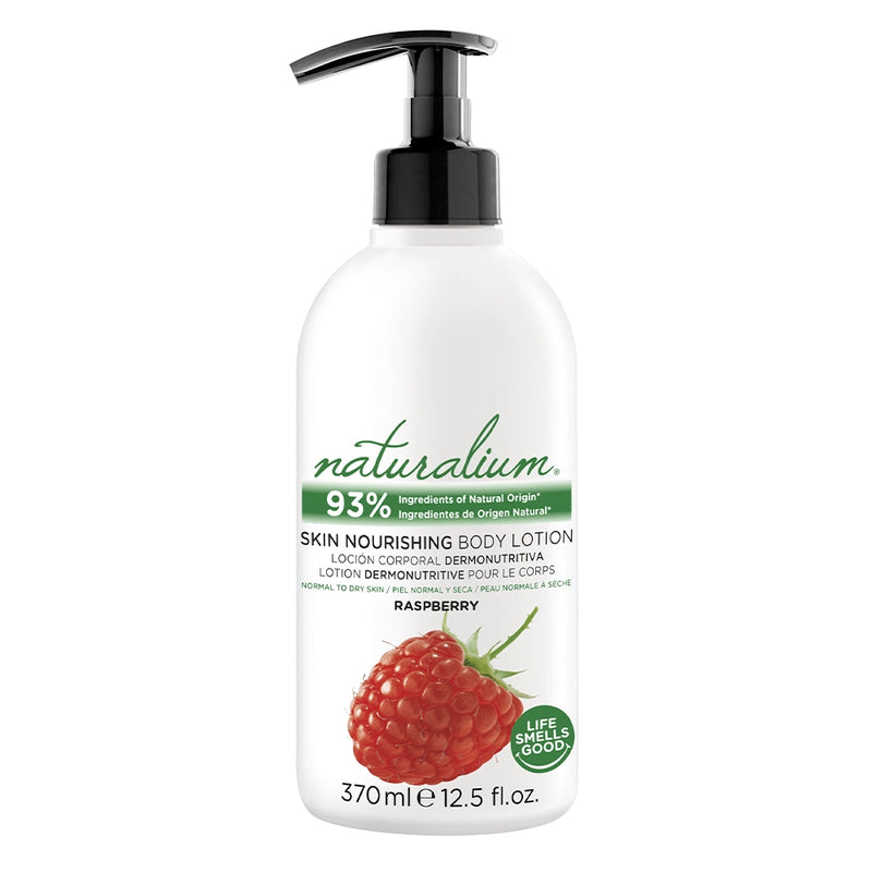 Naturalium Lait Corporel 370ml - Framboise