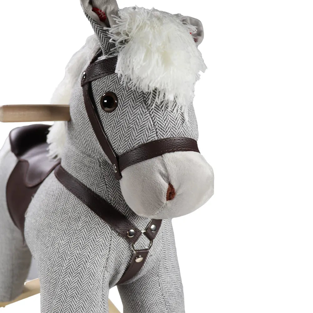 Tryco Cheval à Bascule Grand 36M+ - Gris