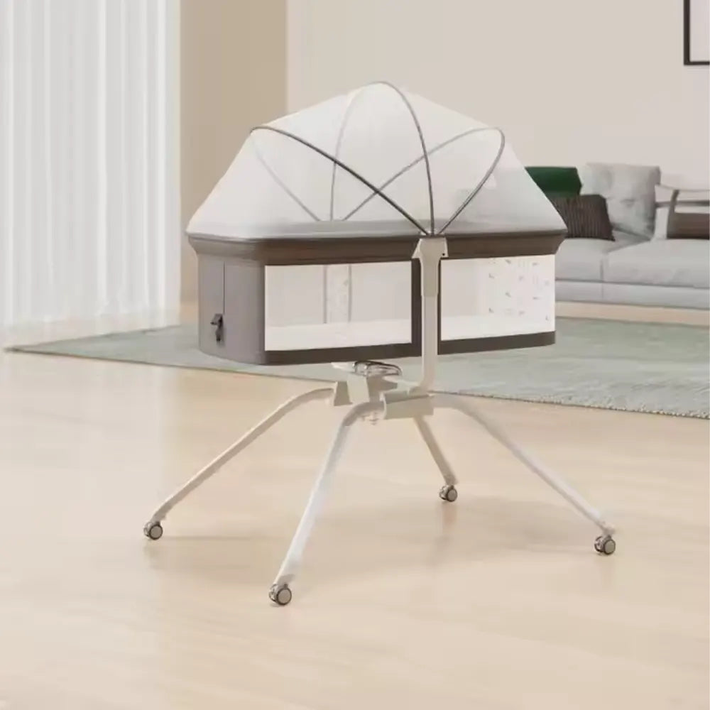 Baby Crib with Wheels