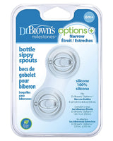Dr. Brown's Pack de 2 Tétines Transition à bec Cole étroit