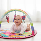 Infantino Tapis d’Éveil Licorne Rose – 0M+