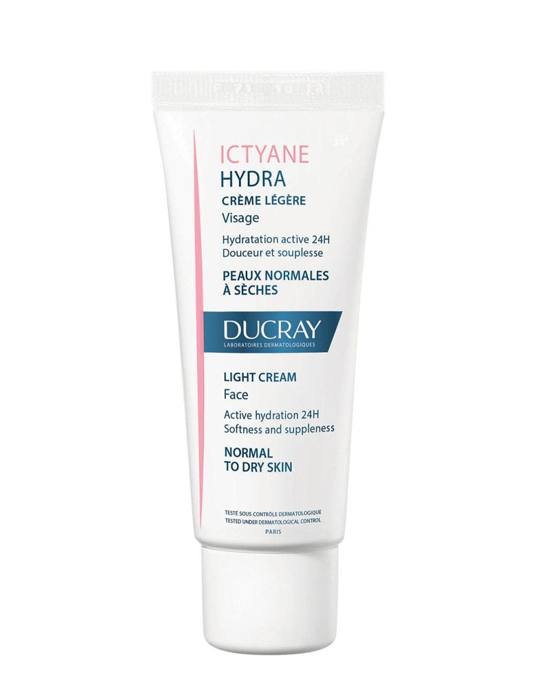 Ducray Crème hydratante visage peau sèche Ictyane Hydra - 40ml