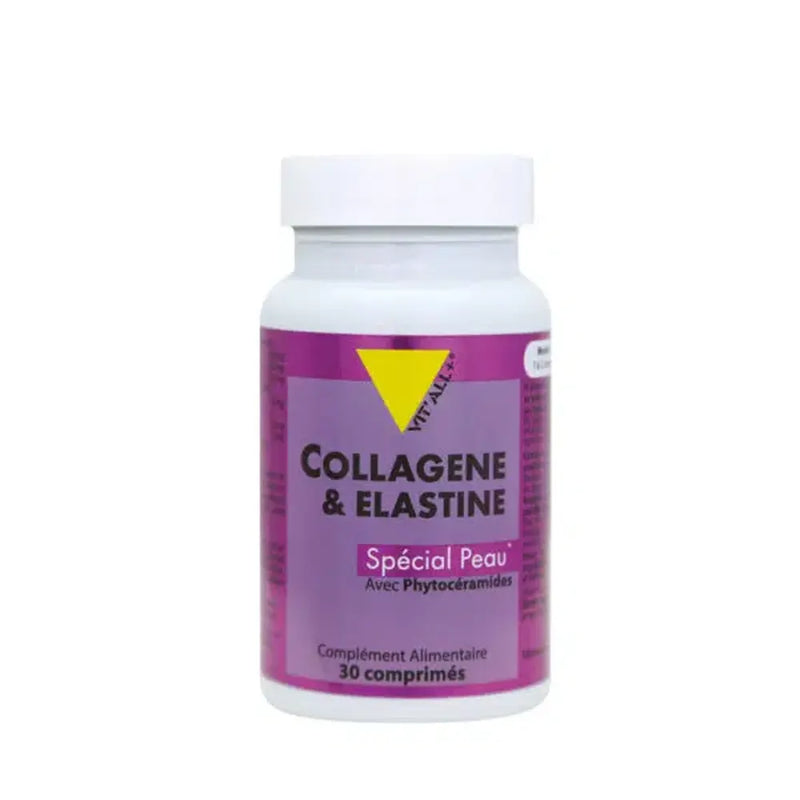 Vit'All+ Colágeno y Elastina 30 Comprimidos
