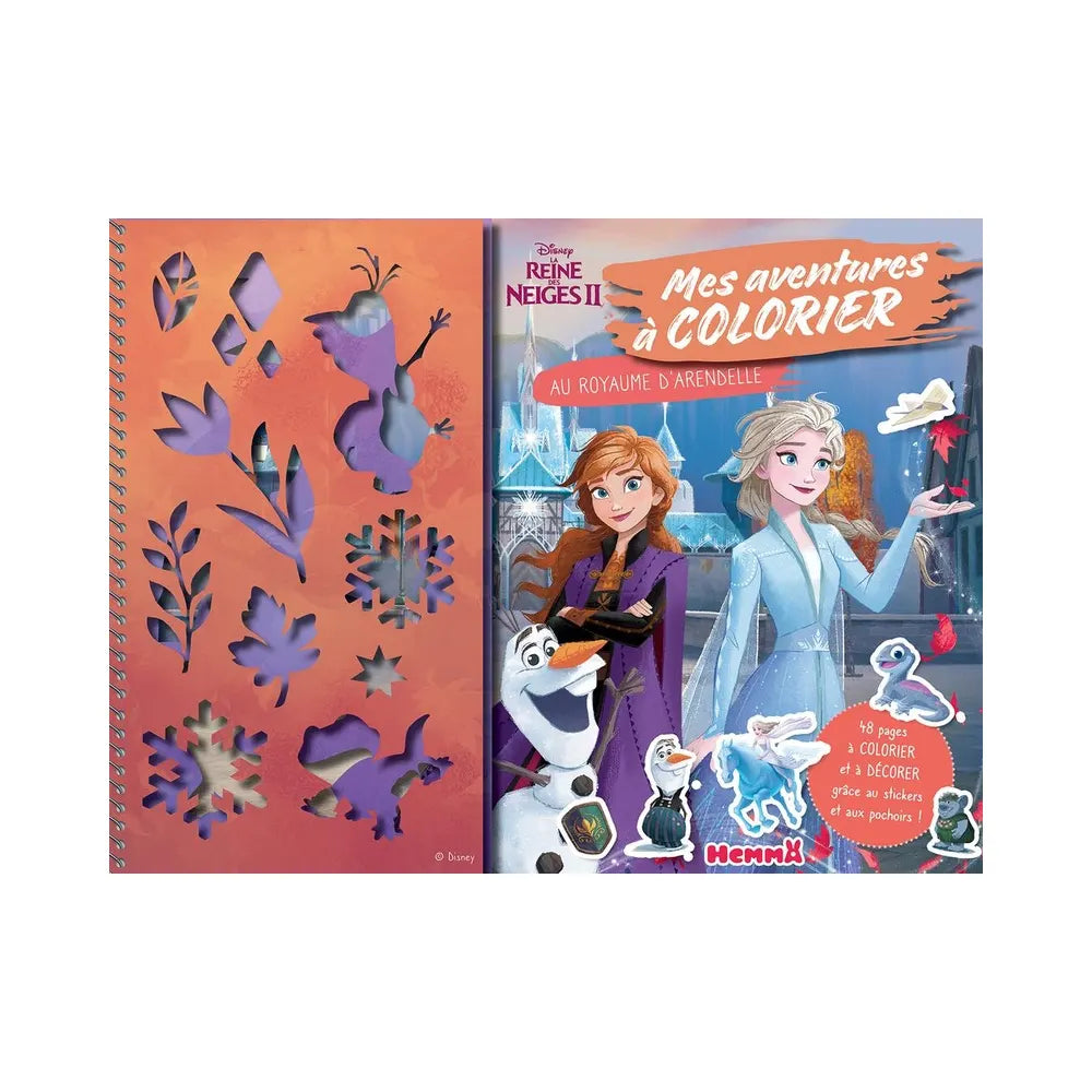 Au Royaume d'Arendelle – Mes Aventures à Colorier