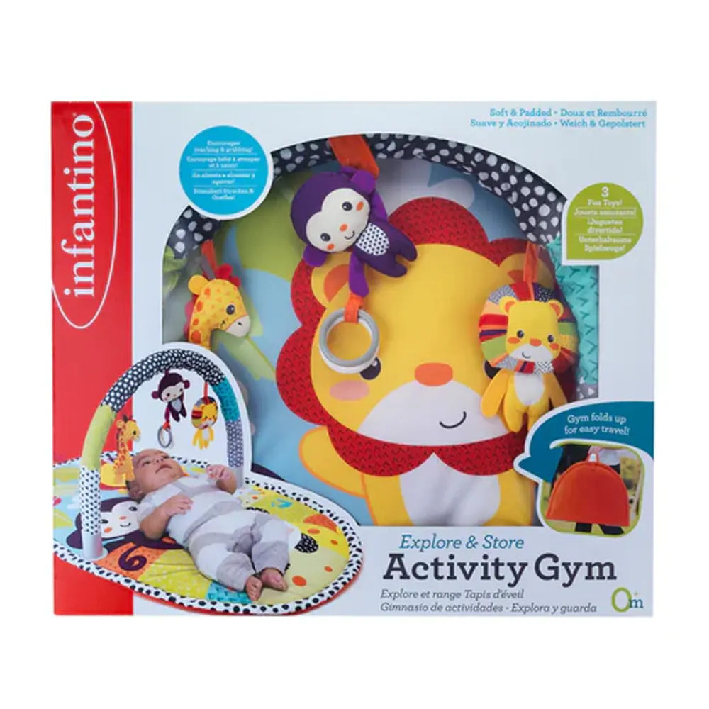 Infantino Tapis d'éveil Explore & Store Unisexe - 0M+