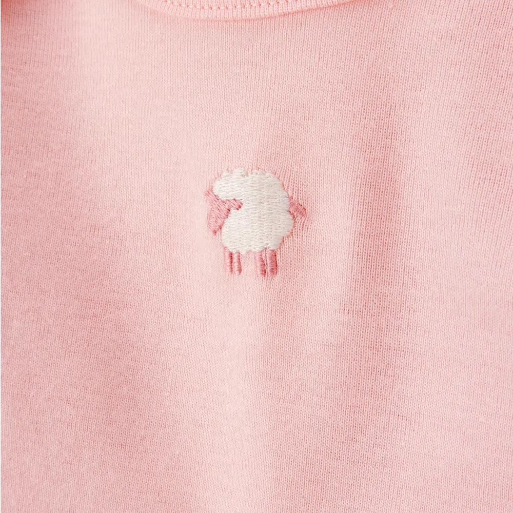 Ensemble 3 Pièces Bébé Fille Carter's - Mouton Ivoire & Rose