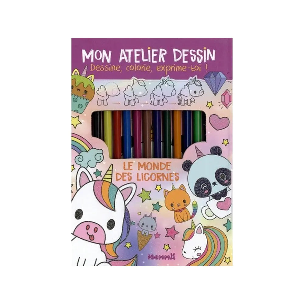 Le Monde des Licornes – Mon Atelier de Dessin
